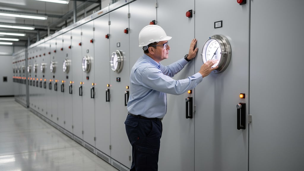 Elektrik Şalt Ekipmanında SF₆ Gazı ve Sızıntı Kontrolü